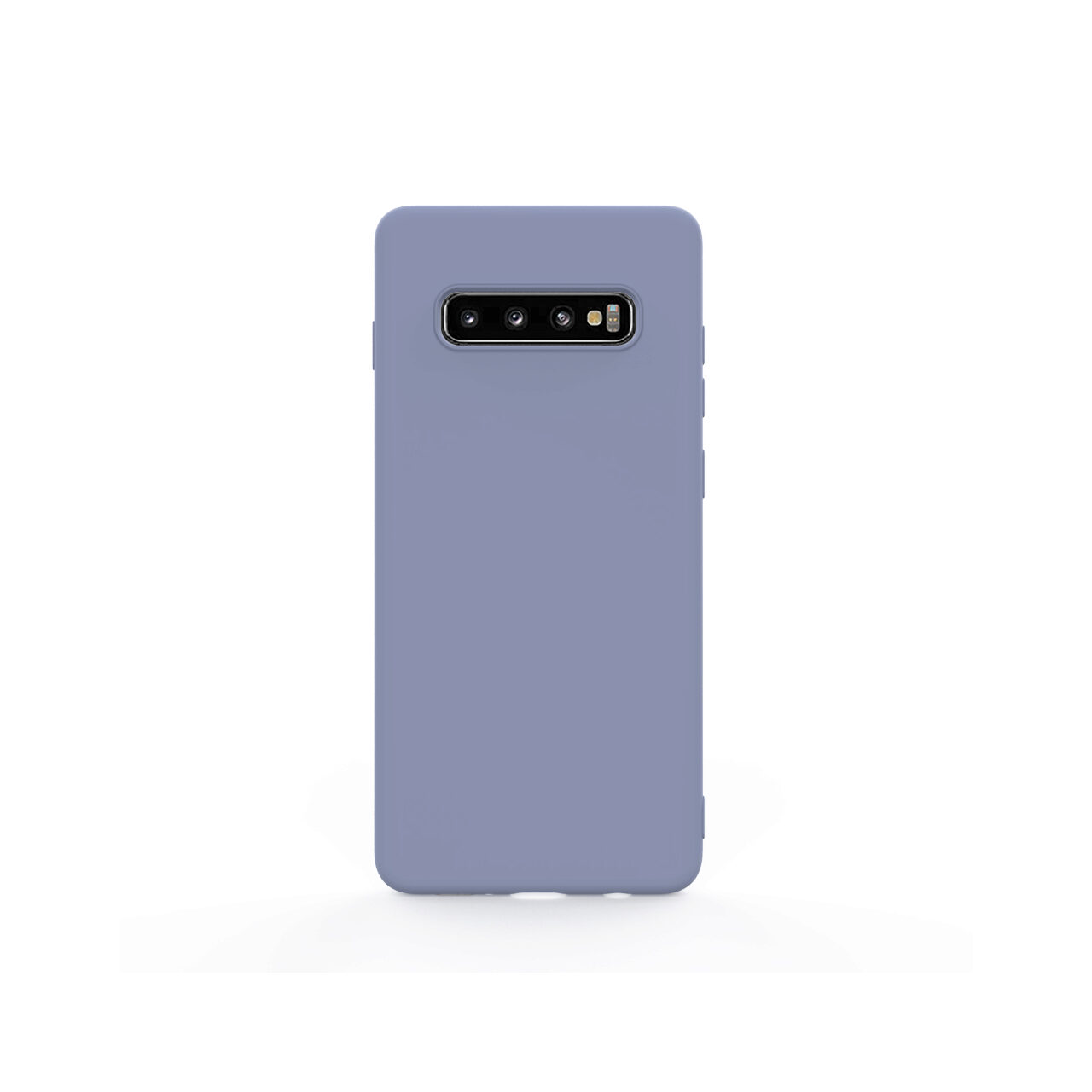 Husa Samsung Galaxy S10 G973 Lemontti Silicon Soft Slim Lavender Gray thumb