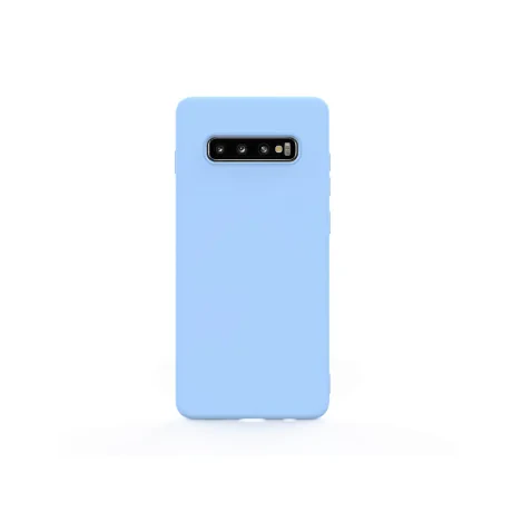 Husa Samsung Galaxy S10 G973 Lemontti Silicon Soft Slim Light Blue