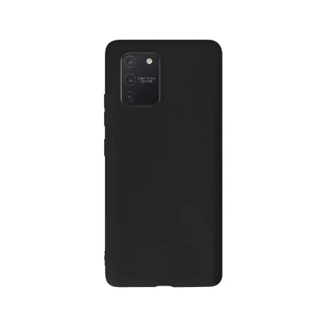 Husa Samsung Galaxy S10 Lite G770 Lemontti Silicon Silky Negru