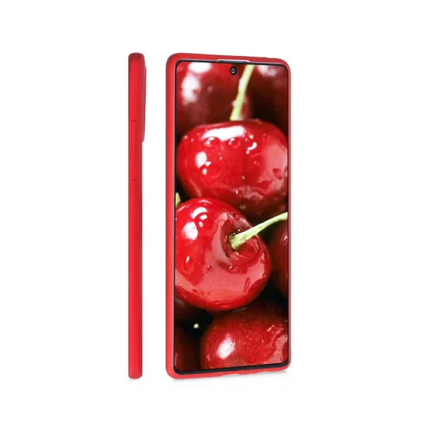 Husa Samsung Galaxy S10 Lite G770 Lemontti Silicon Silky Rosu