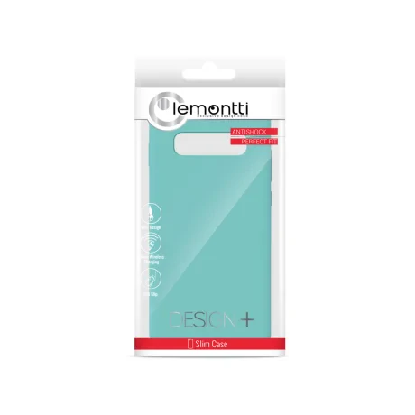 Husa Samsung Galaxy S10 Plus G975 Lemontti Liquid Silicon Tiffany Blue