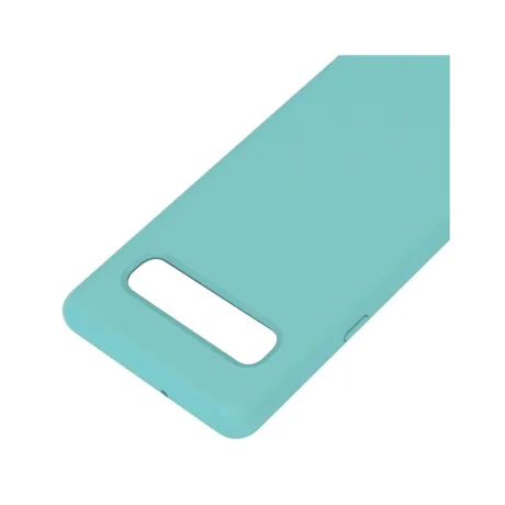 Husa Samsung Galaxy S10 Plus G975 Lemontti Liquid Silicon Tiffany Blue