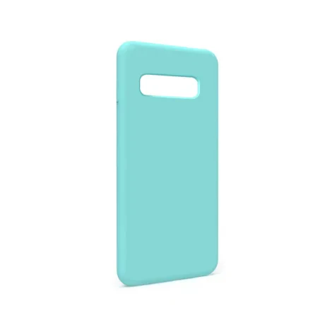 Husa Samsung Galaxy S10 Plus G975 Lemontti Liquid Silicon Tiffany Blue