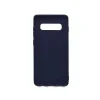Husa Samsung Galaxy S10 Plus G975 Lemontti Silicon Silky Albastru Inchis