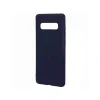 Husa Samsung Galaxy S10 Plus G975 Lemontti Silicon Silky Albastru Inchis