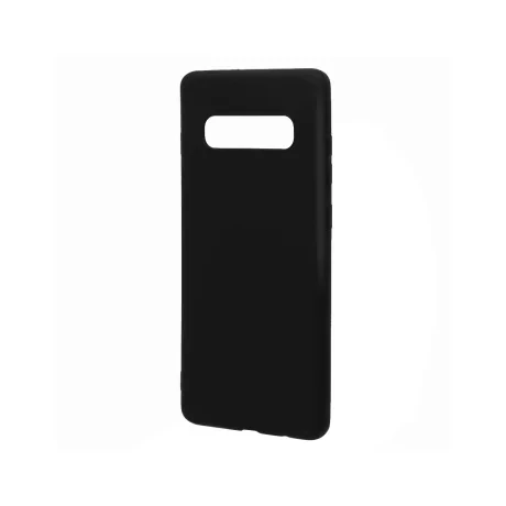 Husa Samsung Galaxy S10 Plus G975 Lemontti Silicon Silky Negru