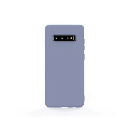 Husa Samsung Galaxy S10 Plus G975 Lemontti Silicon Soft Slim Lavender Gray