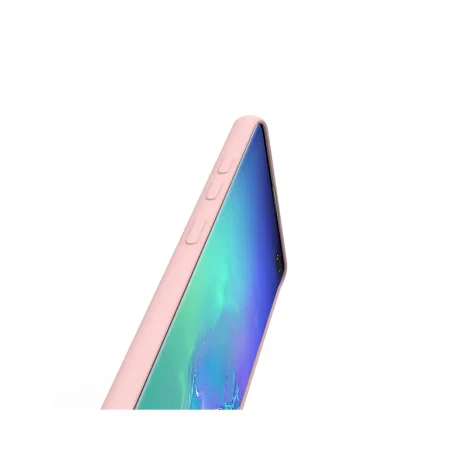 Husa Samsung Galaxy S10 Plus G975 Lemontti Silicon Soft Slim Pink Sand