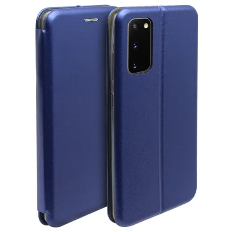 Husa Samsung Galaxy S20 FE / S20 FE 5G Lemontti Book Velo Bleumarin