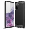 Husa Samsung Galaxy S20 FE / S20 FE 5G Lemontti Carbon Case Flexible Negru