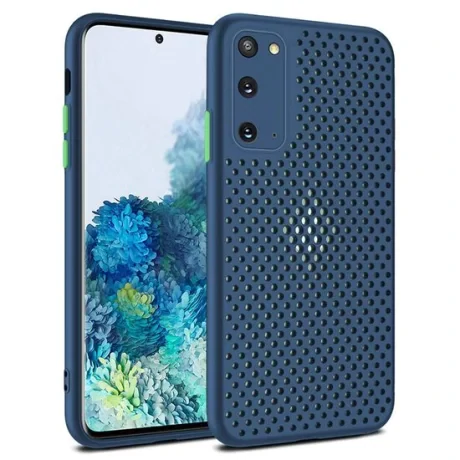 Husa Samsung Galaxy S20 Lemontti Bubble Albastru