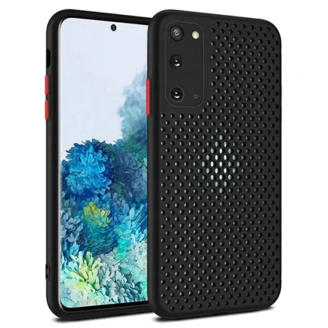 Husa Samsung Galaxy S20 Lemontti Bubble Negru