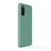 Husa Samsung Galaxy S20 Lemontti Liquid Silicon Forest Green