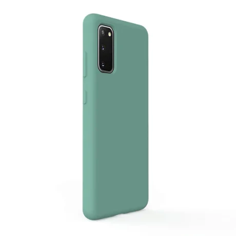 Husa Samsung Galaxy S20 Lemontti Liquid Silicon Forest Green