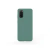 Husa Samsung Galaxy S20 Lemontti Liquid Silicon Forest Green