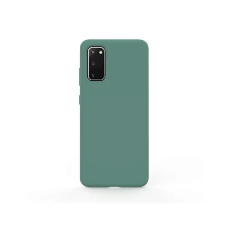 Husa Samsung Galaxy S20 Lemontti Liquid Silicon Forest Green