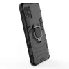 Husa Samsung Galaxy S20 Lemontti Ring Armor Kickstand Negru