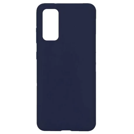 Husa Samsung Galaxy S20 Lemontti Silicon Silky Albastru Inchis