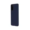 Husa Samsung Galaxy S20 Lemontti Silicon Silky Albastru Inchis