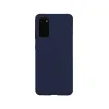 Husa Samsung Galaxy S20 Lemontti Silicon Silky Albastru Inchis