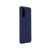 Husa Samsung Galaxy S20 Lemontti Silicon Silky Albastru Inchis