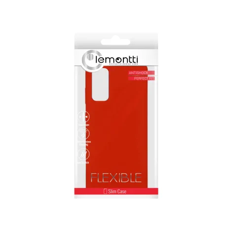 Husa Samsung Galaxy S20 Lemontti Silicon Silky Rosu
