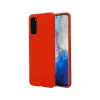 Husa Samsung Galaxy S20 Lemontti Silicon Silky Rosu