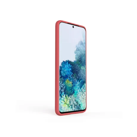 Husa Samsung Galaxy S20 Lemontti Silicon Soft Slim Santa Red