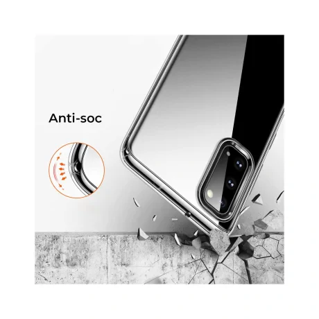 Husa Samsung Galaxy S20 Lemontti Silicon Transparent