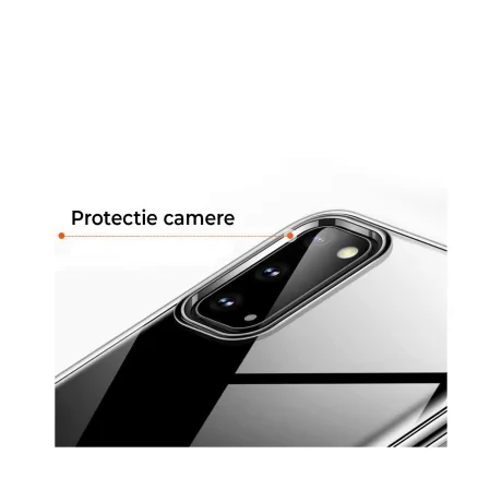Husa Samsung Galaxy S20 Lemontti Silicon Transparent