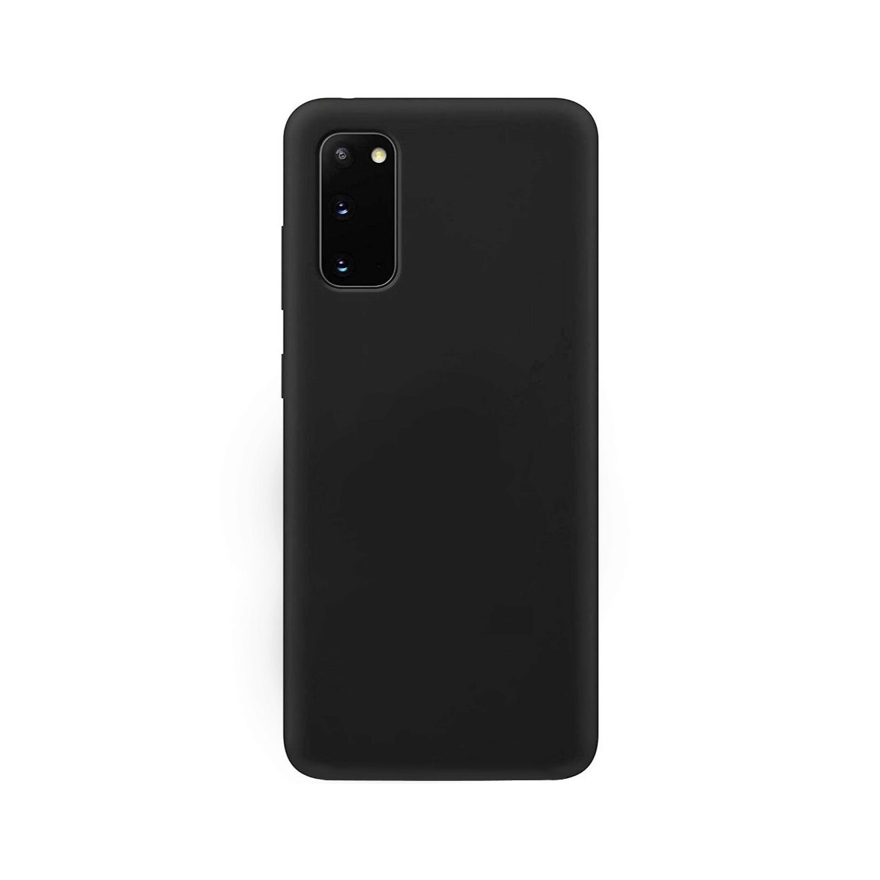 Husa Samsung Galaxy S20 Lemontti Slim Silicone Black thumb