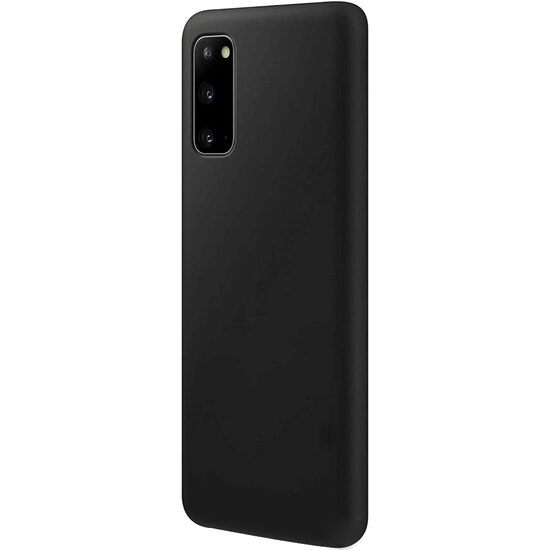 Husa Samsung Galaxy S20 Lemontti Slim Silicone Black thumb