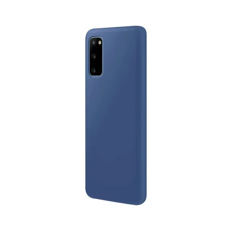 Husa Samsung Galaxy S20 Lemontti Slim Silicone Navy