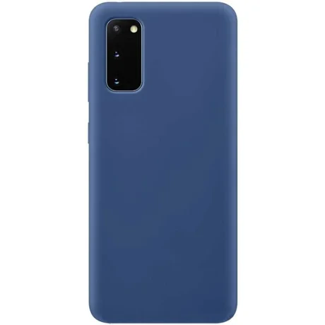 Husa Samsung Galaxy S20 Lemontti Slim Silicone Navy