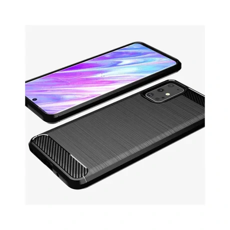 Husa Samsung Galaxy S20 Plus Lemontti Carbon Negru