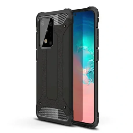 Husa Samsung Galaxy S20 Plus Lemontti Hybrid Armor Negru
