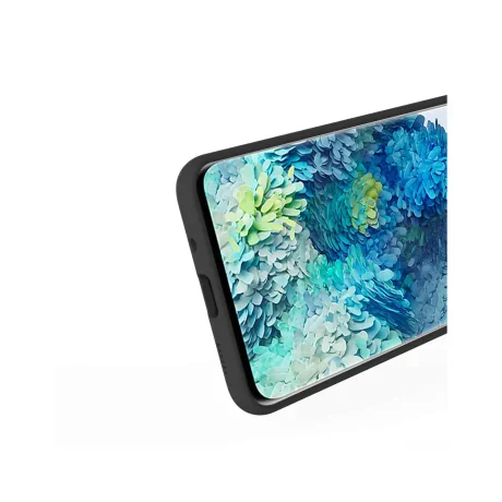 Husa Samsung Galaxy S20 Plus Lemontti Liquid Silicon Black
