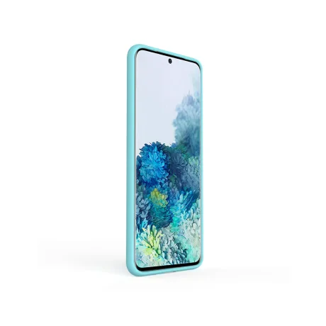 Husa Samsung Galaxy S20 Plus Lemontti Liquid Silicon Tiffany Blue