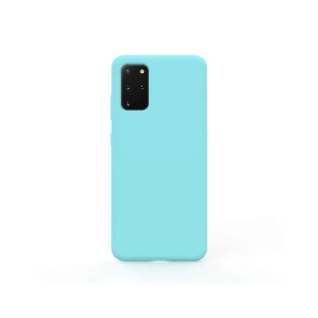 Husa Samsung Galaxy S20 Plus Lemontti Liquid Silicon Tiffany Blue