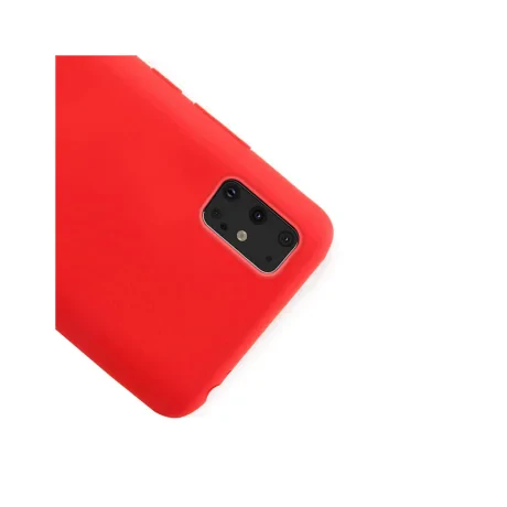 Husa Samsung Galaxy S20 Plus Lemontti Silicon Silky Rosu