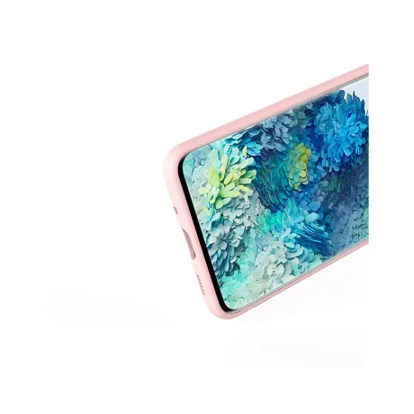 Husa Samsung Galaxy S20 Plus Lemontti Silicon Soft Slim Pink Sand