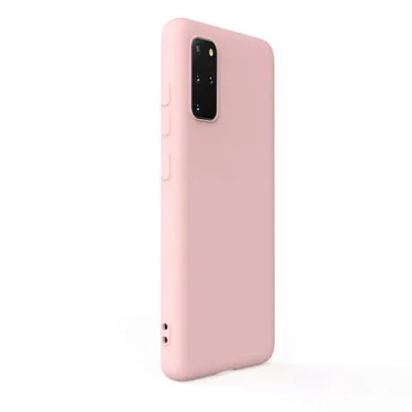 Husa Samsung Galaxy S20 Plus Lemontti Silicon Soft Slim Pink Sand