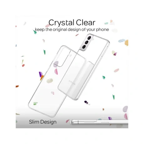Husa Samsung Galaxy S21 Lemontti Silicon Transparent
