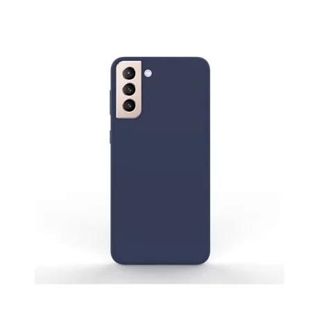 Husa Samsung Galaxy S21 Plus Lemontti Liquid Silicon Dark Blue