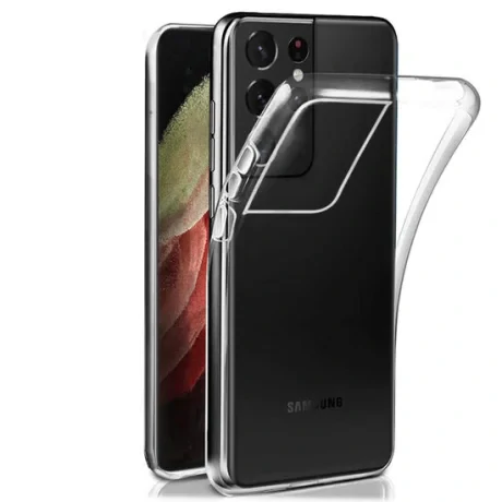 Husa Samsung Galaxy S21 Ultra Lemontti Silicon Transparent