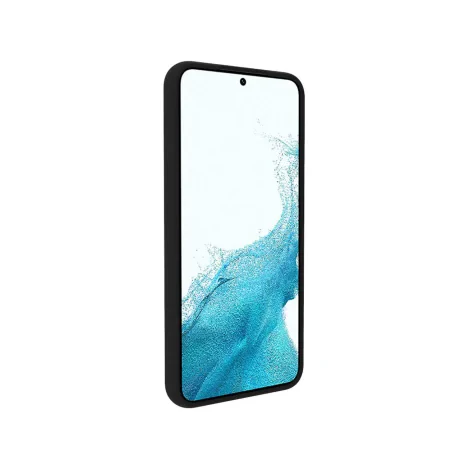 Husa Samsung Galaxy S22 Lemontti Liquid Silicon Black