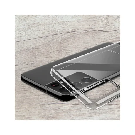 Husa Samsung Galaxy S22 Ultra Lemontti Silicon Transparent