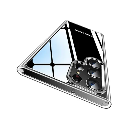 Husa Samsung Galaxy S22 Ultra Lemontti Silicon Transparent