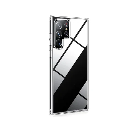 Husa Samsung Galaxy S22 Ultra Lemontti Silicon Transparent