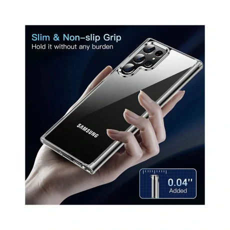 Husa Samsung Galaxy S22 Ultra Lemontti Silicon Transparent